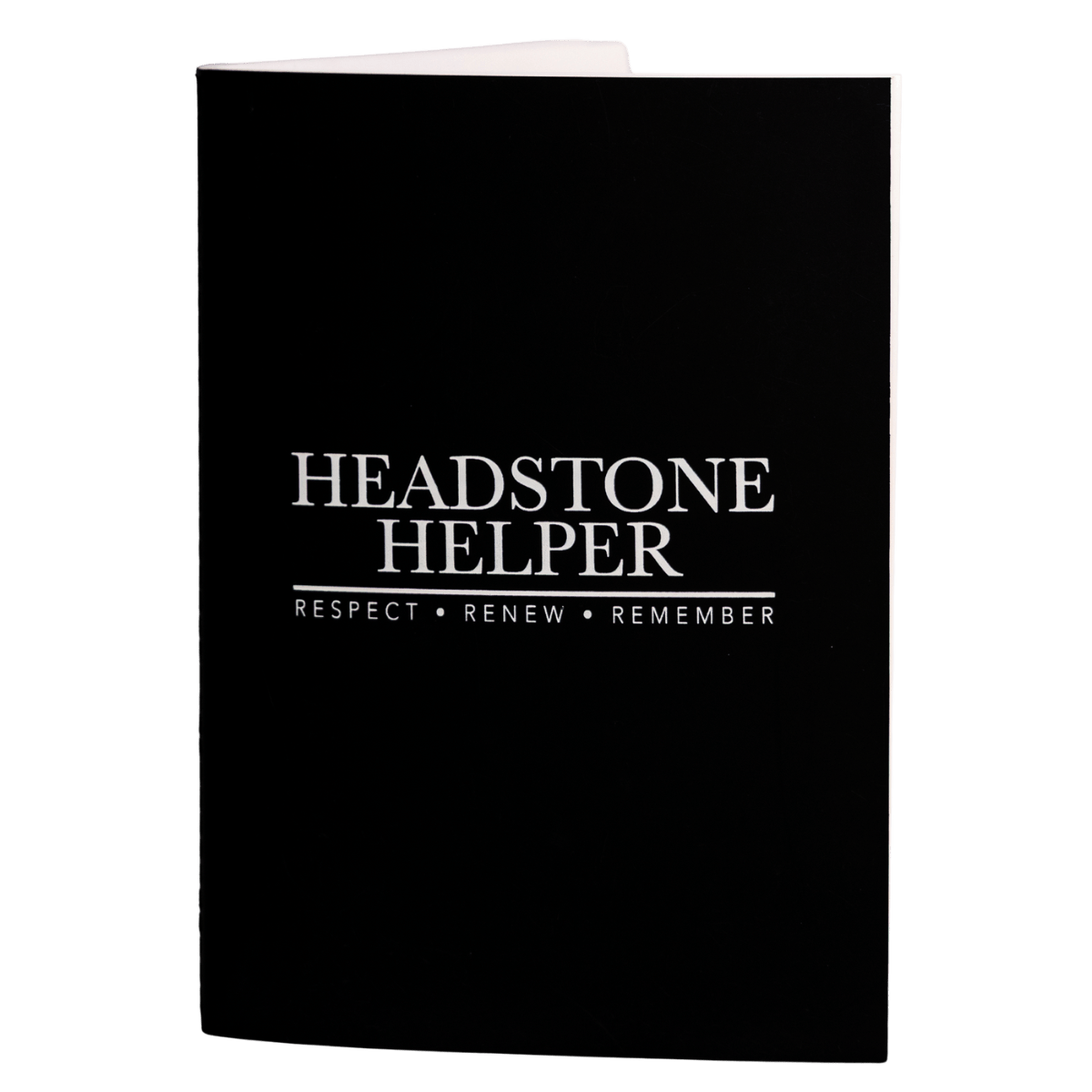 Waterproof Journal - Headstone Helper